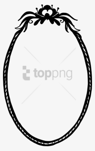 Free Png Frame Oval Free Png Image With Transparent - Oval Vector Png