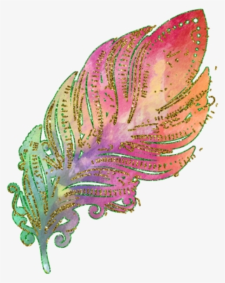 Peacock Clipart Glitter - Illustration