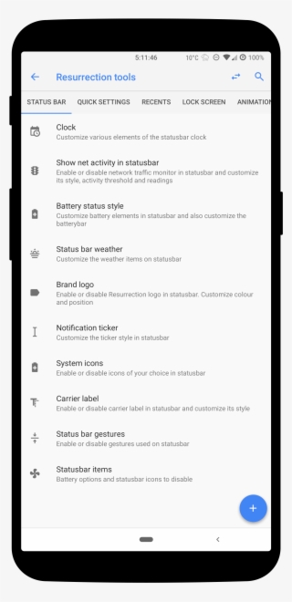 Personalizations - Android 9.0 Messages