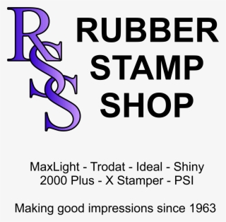 Because The Rubber Stamp - Calligraphy
