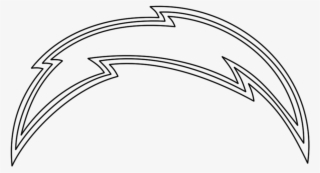 San Diego Chargers Coloring Logo 137863 - San Diego Chargers Logo Outline