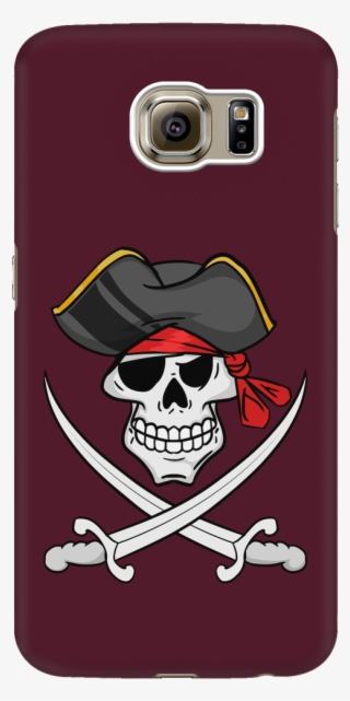 Pirate Skull Phone Case For Samsung, Funny Pirate Gifts - Smartphone