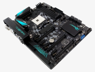 Biostar X370gt7 45 Blue - Biostar X370 Gt7