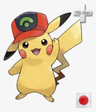 800 X 800 11 - Pikachu With Ash Hat