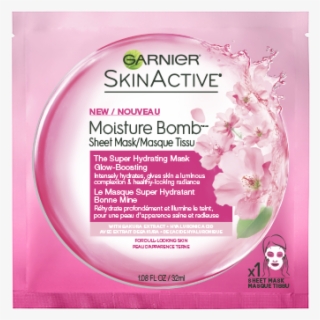 Skinactive Masks Sakura Glow Boosting New Front - Garnier Serum Mask Sakura White