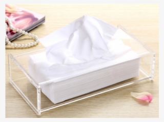 Durable Crystal Acrylic Tissue Box Tissue Dispenser