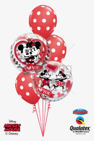 Free Png Mickey & Minnie Polka Dots - Qualatex