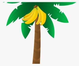 Leaf Clipart Banana Tree - Transparent Banana Tree Clipart