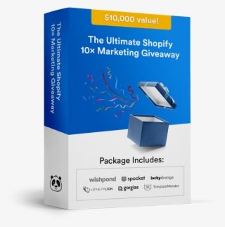 The Ultimate Shopify 10× Marketing Giveaway - Box