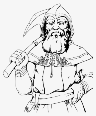 Premium Vector  Gnome and dwarfs blacksmith gunslinger and warrior sketch  hand drawn