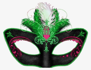 Masks Clipart Green - Mask