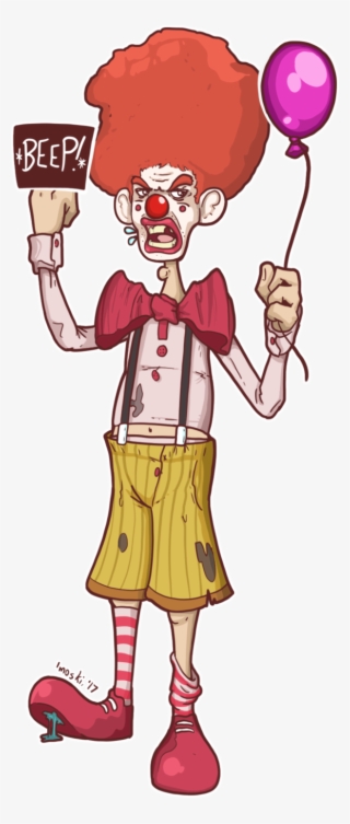 Ransome The Beeping Insult Clown By Memoski - Cartoon