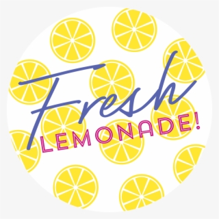 Lemonade Lollipop Signs - Circle