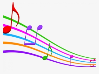 Music Note Clip Art - Colourful Musical Notes Png