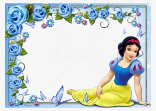 Free Png Best Stock Photos Cute Kids Princess Snow - Snow White Border Png