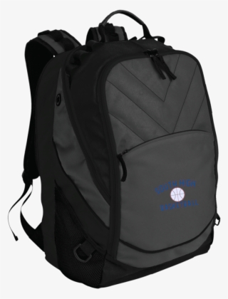 Basketball Vector Logo Outline Pantone Bg100 Port Authority - Backpack
