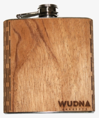 Wooden Hip Flask - Plywood