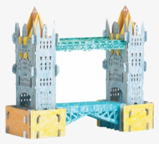 Tower Bridge Puzzlepop Pop Up Card - Construction Set Toy