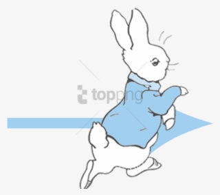 Free Png Peter Rabbit Wall Clock Png Image With Transparent - Cartoon