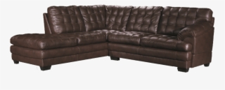 Leather Sectional With Right Or Left Facing Chaise - Candelas Hoekbank