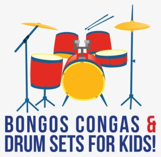 Bongos Congas Drum Sets For Kids My Ⓒ - Drums