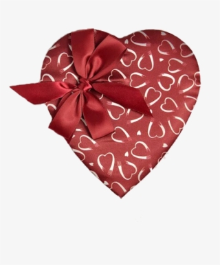 Crimson And White Heart 8oz Or 1lb - Rose
