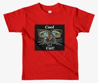 Cool Cat Kid's 2t 6t Short Sleeve T Shirt - Twin Peaks Meanwhile Shirt