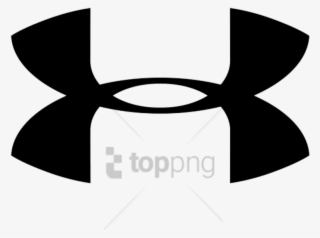 under armour logo white png