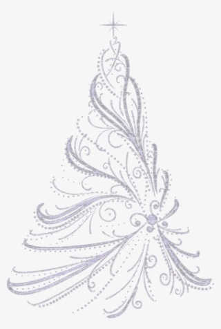 Arbol De Navidad Plateado Png - Gold Transparent Christmas Tree