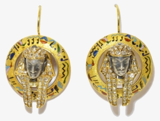 Egyptian Revival Earrings - Earrings