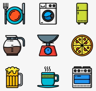 Kitchen Objects - Iconos De Viajes