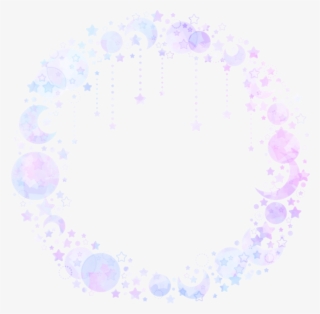 #circle #moon #stars #overlay #tumblr #aesthetic #purple - Gwsn