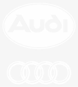 Audi Logo Black And White - Home Logo Transparent White