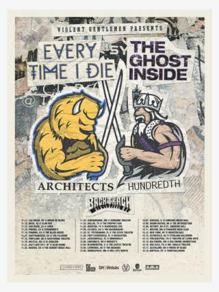 Backtrack - Ghost Inside Every Time I Die Tour