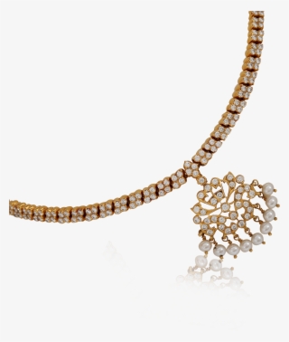 Diamond Grace Pearl Necklace - Necklace