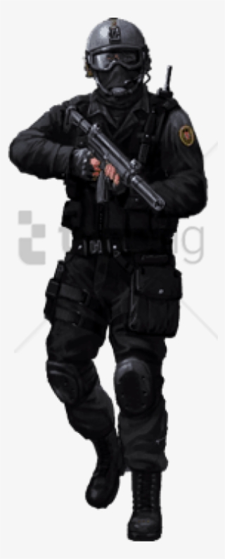 Free Png Download Swat Approaching With Fun Png Images - Swat Png