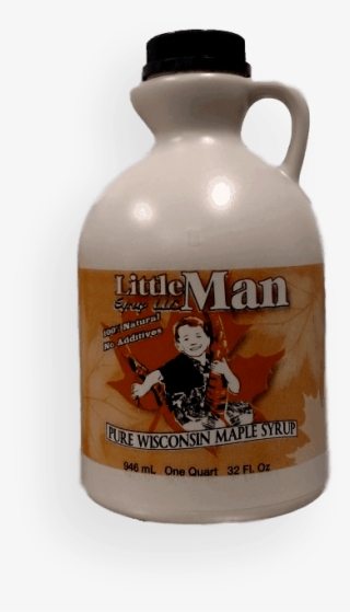 32 Oz Little Man Syrup Jug - Plastic Bottle