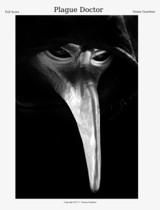 Plague Doctor Sheet Music For Violin, Piano, Strings, - All Scp Containment Breach