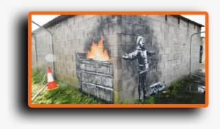 Banksy Comes To Brentwood - Port Talbot Banksy