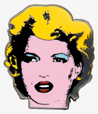 Banksy Kate Moss Pin , Collectors Item - Banksy Kate Moss Original