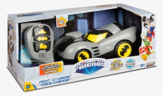Night Crusader Voice Changer™ Batmobile - Batman Remote Control Car
