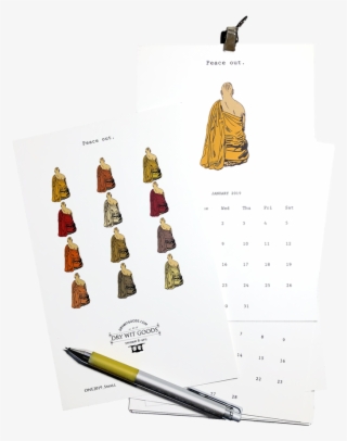 Small Hanging Calendar - Illustration