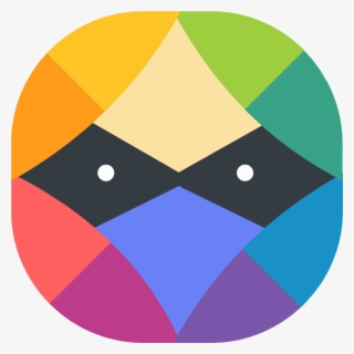 Logo With Background In The Eyes - Circle