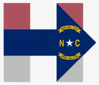 hillary for north carolina - north carolina flag 2016