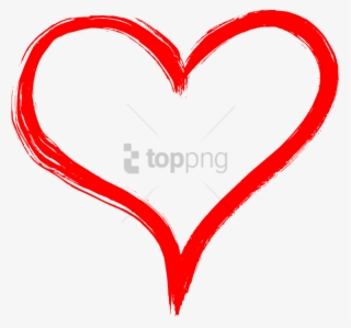Free Png Hand Drawn Heart Png Image With Transparent - Hand Drawn Heart Png