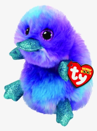 Zappy The Purple Platypus Regular Beanie Boo - Platypus Beanie Boo 2019