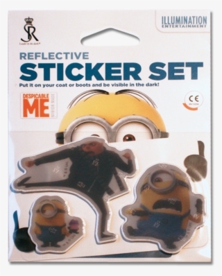 reflective sticker set - figurine