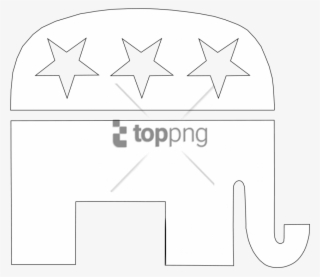 Free Png Republican Party Png Image With Transparent - Republican Party Black And White