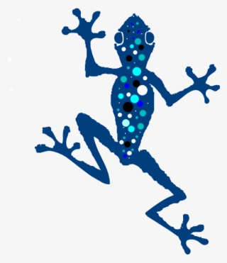 How To Set Use Blue Spotted Frog Svg Vector