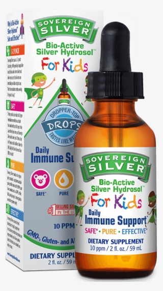 Sovereign Silver Kids Dropper Top - Sovereign Silver Immune Support Kids